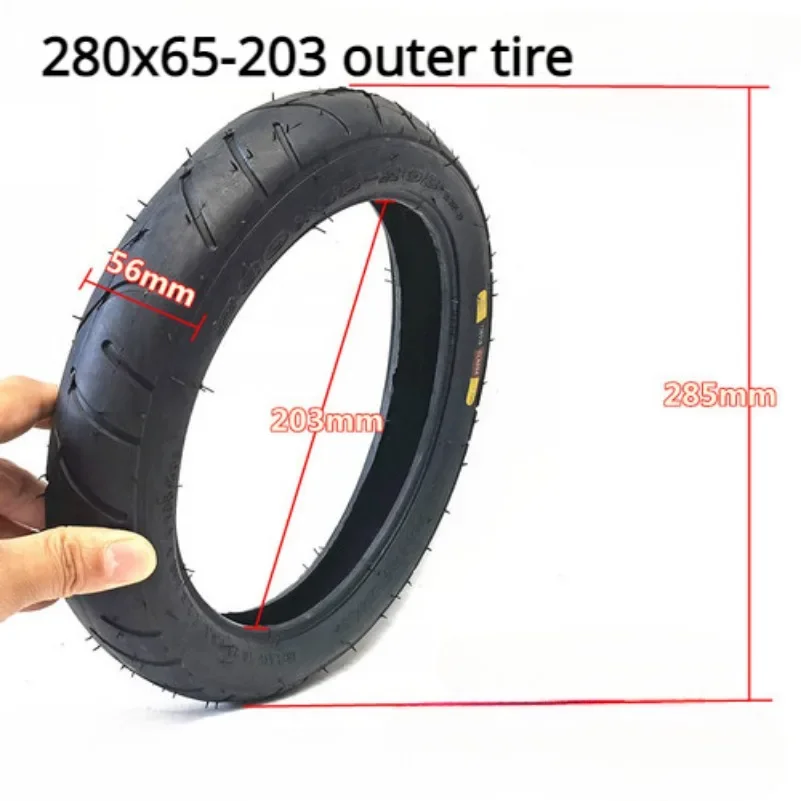 Suitablefor 300/270x47 Baby Strollers, 280x65-203 Baby Stroller Tires, 255x60 Inner and Outer Tires, 255x55 Small Stroller Tires