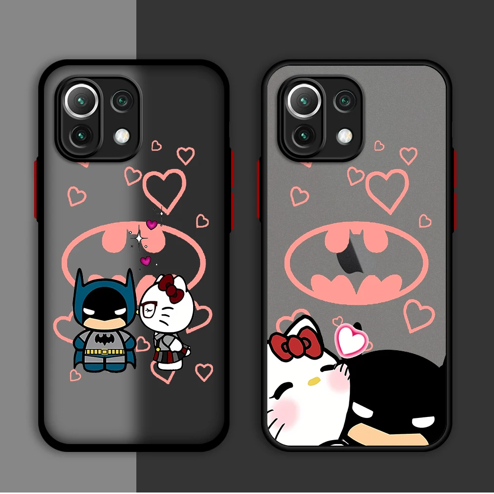 Batmans cute Phone Case for Redmi Note 7 8 Pro 8T 9 Pro 9S 10 4G 5G 10 11S 10 11 12 13Pro 10Lite 12 13ProPlus5G 12 13 4G 5G