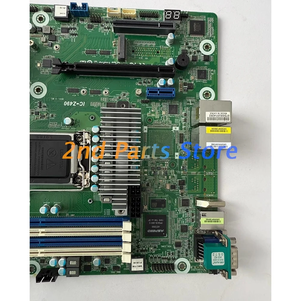 IC-Z490 12th Generation MATX Motherboard