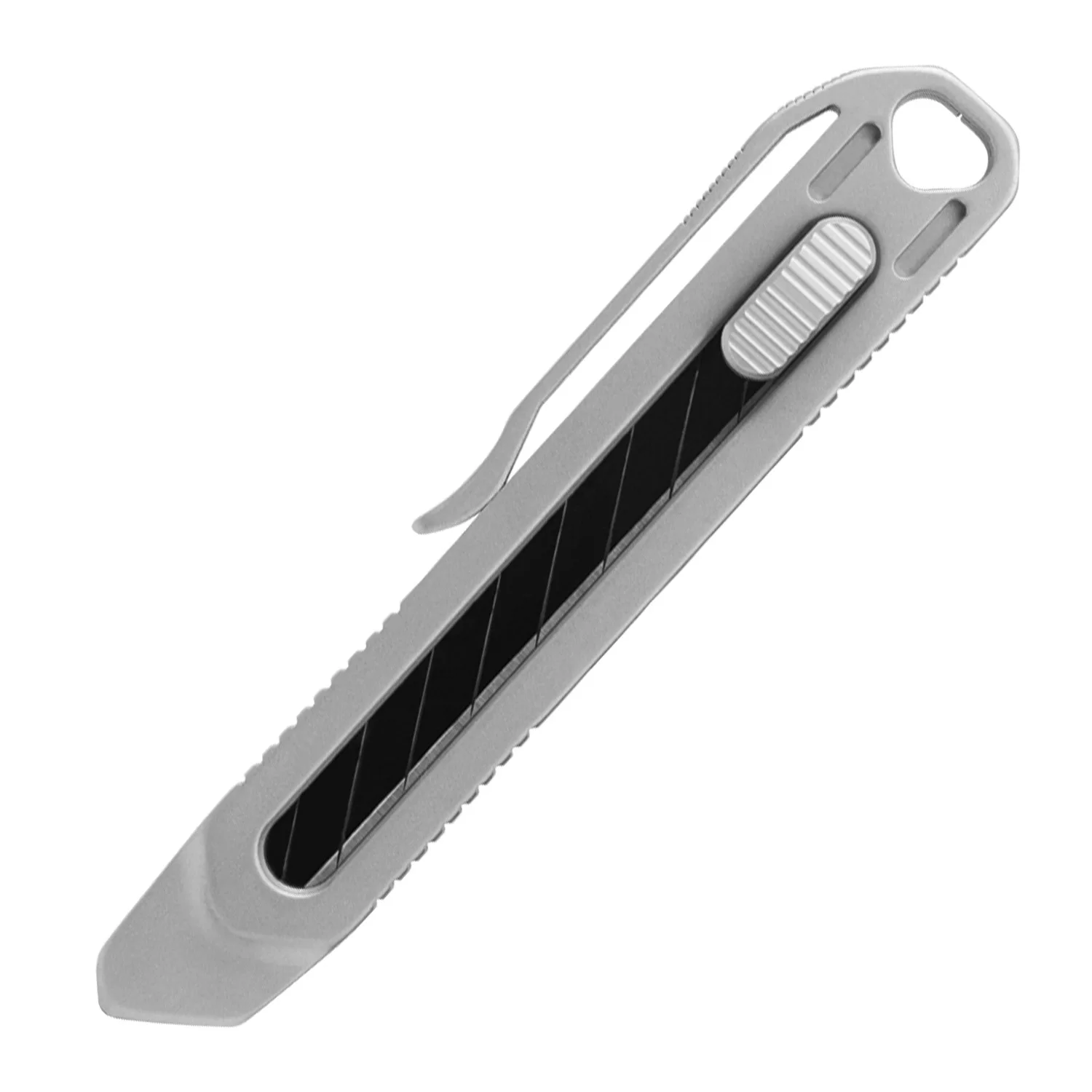 Small Titanium utility knife Portable removable office supply Metal paper cutter Student stationery Hand tool knife