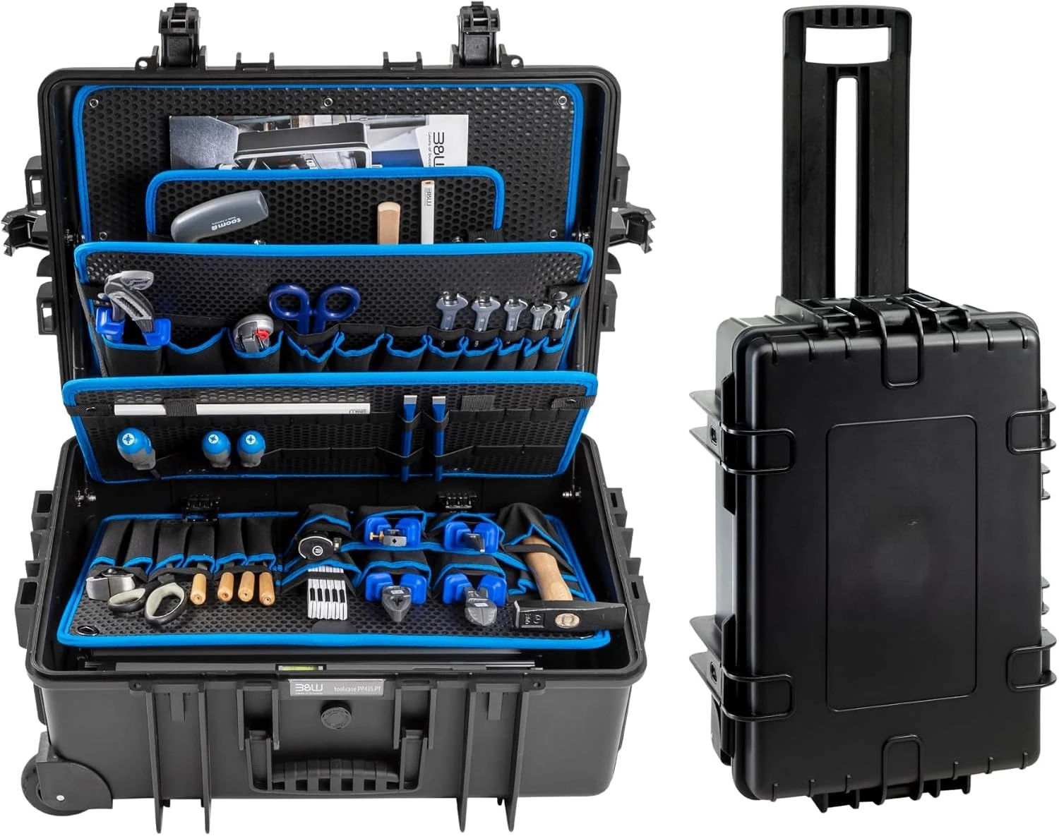 Heavy Equipment Storage - กล่องเก็บอุปกรณ์กลางแจ้งขนาดใหญ่พิเศษ ทนทาน พร้อมแผงจัดเก็บแบบปรับแต่งได้ กันน้ำ สำหรับใส่อุปกรณ์อเนกประสงค์ แบบแข็ง