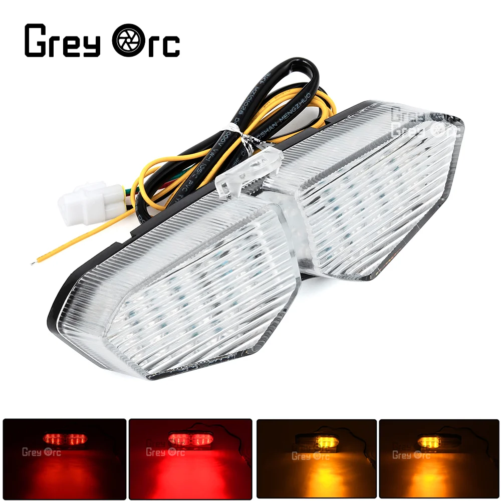 

Motorcycle LED Rear Tail Light Brake Signal Turn Signal Integration For Yamaha YZFR6 YZFR6S XTZ1200 Accessories