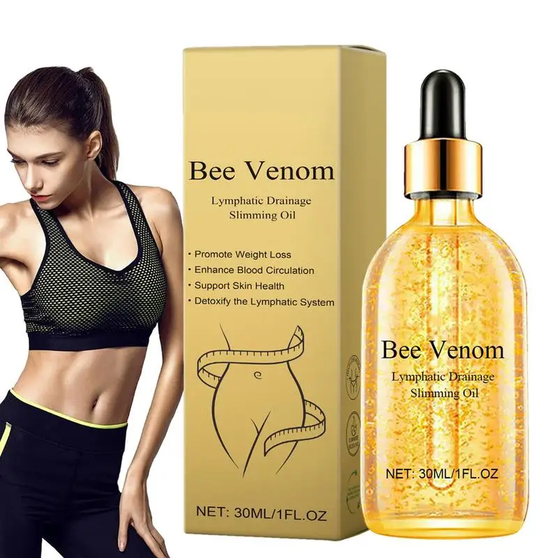 Cellulite Massage OilSlimming Oil Loose Skin Firming Body Oil Lymphatic Body Contour Oil Body Shaping Oil Weight Loss Oil 30ml