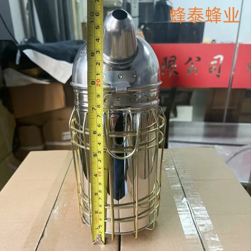 Stainless Steel Smoke Sprayer Plastic Blast Plate Stainless Steel Spire Smoke Sprayer No Card Beekeeping Tools Wholesale Export