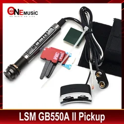 LSM GB550A II Sound Hole Style Tail-peg Preamp System for Folk Guitar Pen Style Pickup with Volume and Tone Control