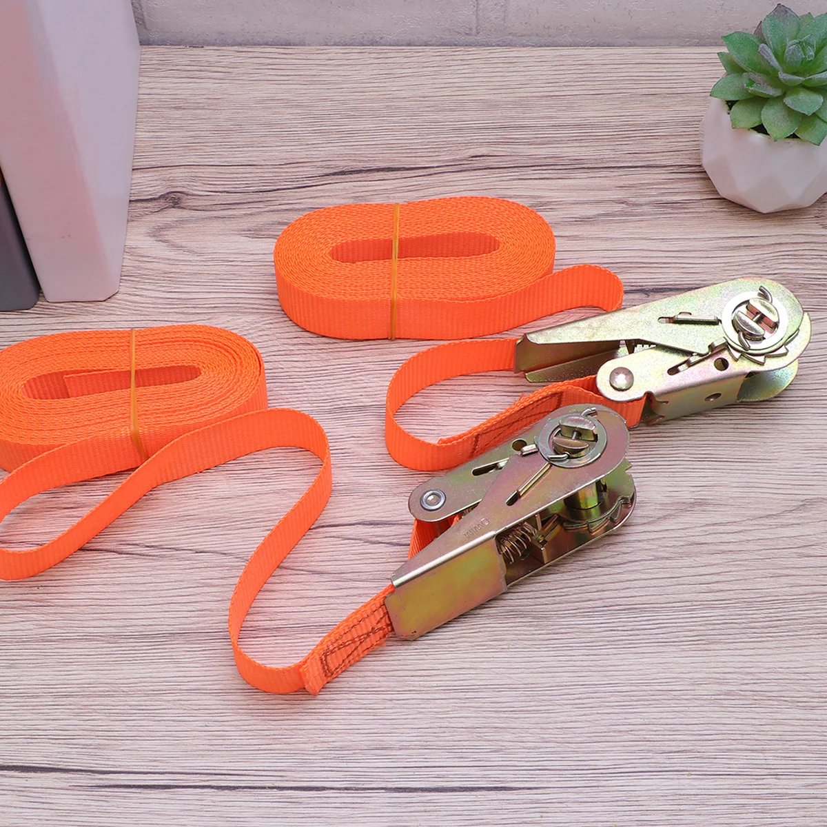 

5 Meter Heavy Duty Luggage Tie Down Strap Durable Ratchet Lashing Belt For Cargo Truck Trailer Secure Fastening Nylon