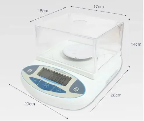 200g 0.001g High Precision Electronic Balance Windshield 200g 1mg labrotary/lab balance