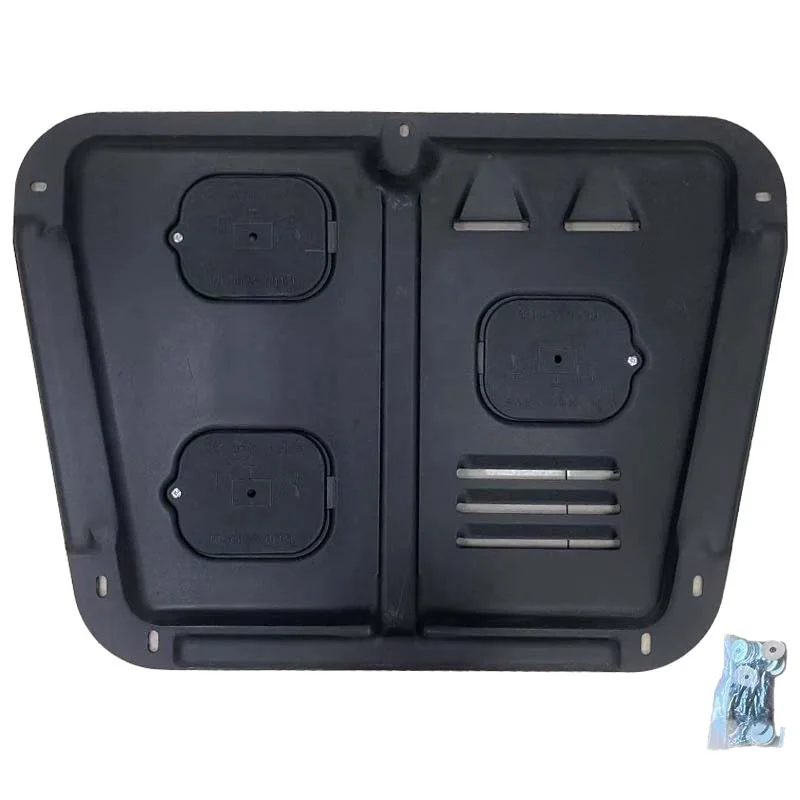 For NISSAN Murano 2015+ Black Under Engine Guard Plate Splash Shield Mud Fender Cover Mudguard Protector