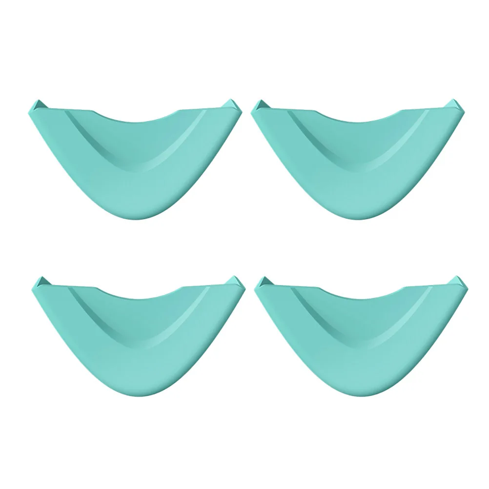 

4Pcs Silicone Soft Corner Protector Baby Safe for Furniture Table Desk Edges Home Anti-Collision Protection Light