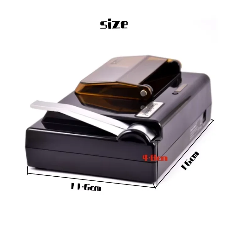 5.5/6.5/8mm Tube Electric Cigarette Rolling Machine with Tray HK-2 Automatic Tobacco Roller Filling Maker Smoking Accessories