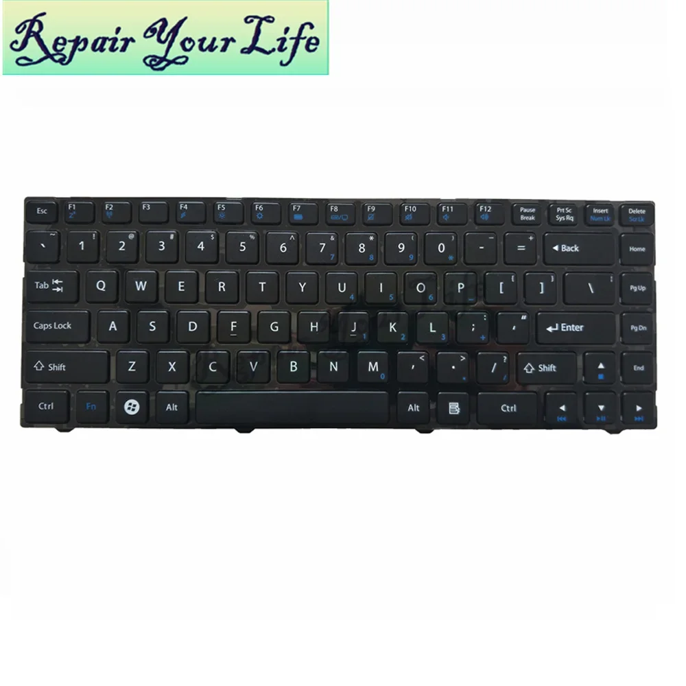 US English Keyboard For Pegatron B14Y B34FD For Clevo W540 W740 W540EU W740EU W740SU MP-11P53US-528 0KN0-A02US12 Laptop Teclado