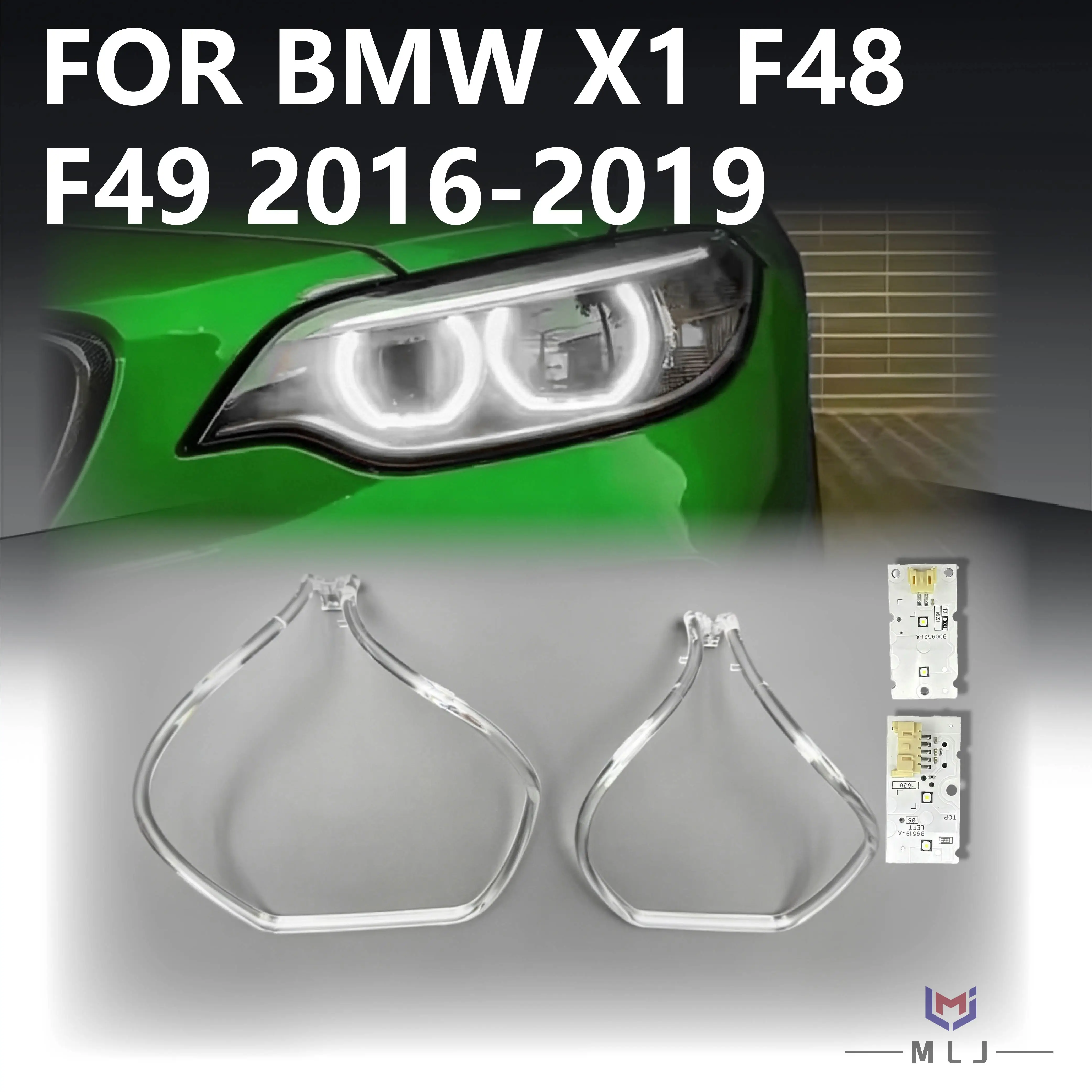 

Angel Eye Board DRL Chip For BMW X1 F48 F49 2016-2019 LED Headlight Chip Light Guide Plate DRL Tube Bar Light Guide Strip
