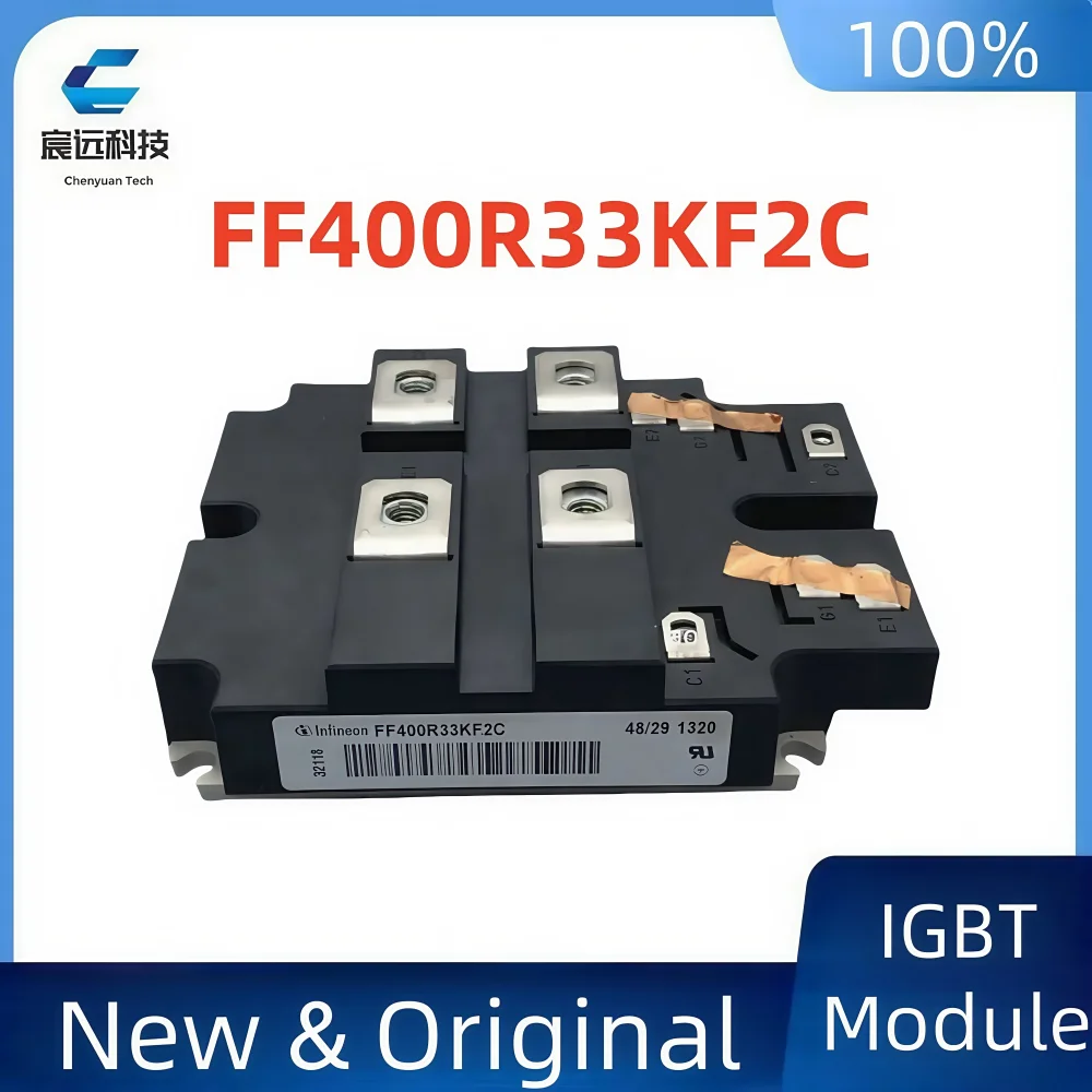 

FF400R33KF2C New Original IGBT Power Module 3300V 660A 4800W Infineon IGBT Module FF 400R33KF2C FF400R33KF2C FF400R33KF2CNOSA1