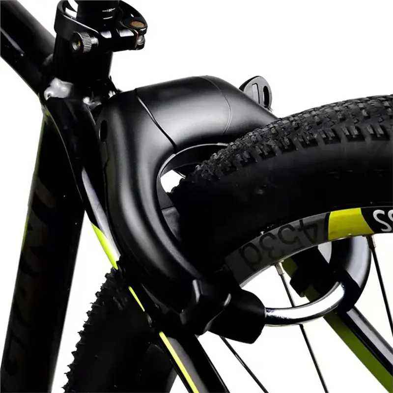 ABKV-Rust-Proof Bicycle Frame Lock MTB Bike Wheel Security Lock For Road Mountain Bicycles Bicycle Frame Lock