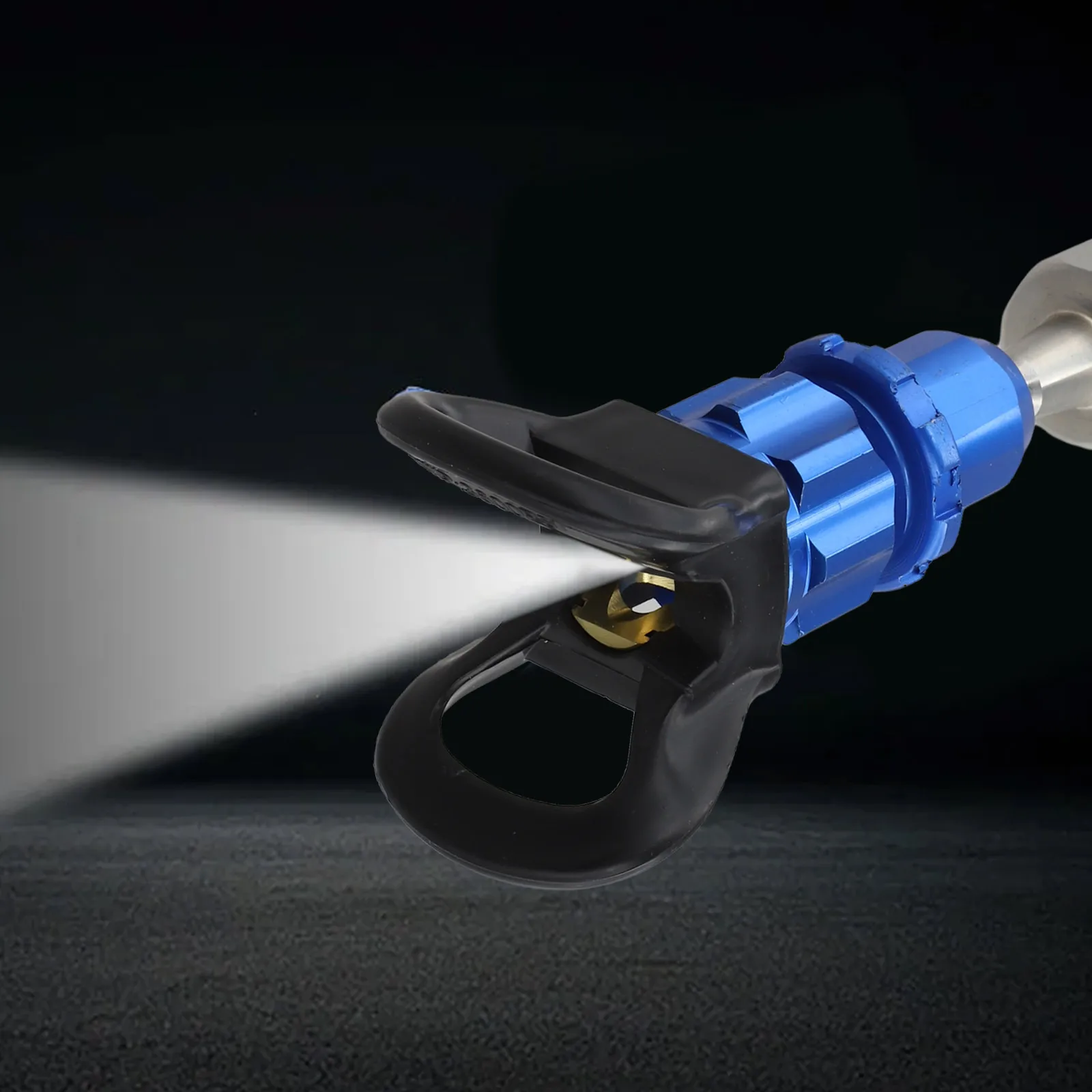 Dual Washer Spray Accessory Airless 360 Degree Rotation 8.5x2.7x2.7cm Airless Spray Adapter Customizable Rotation