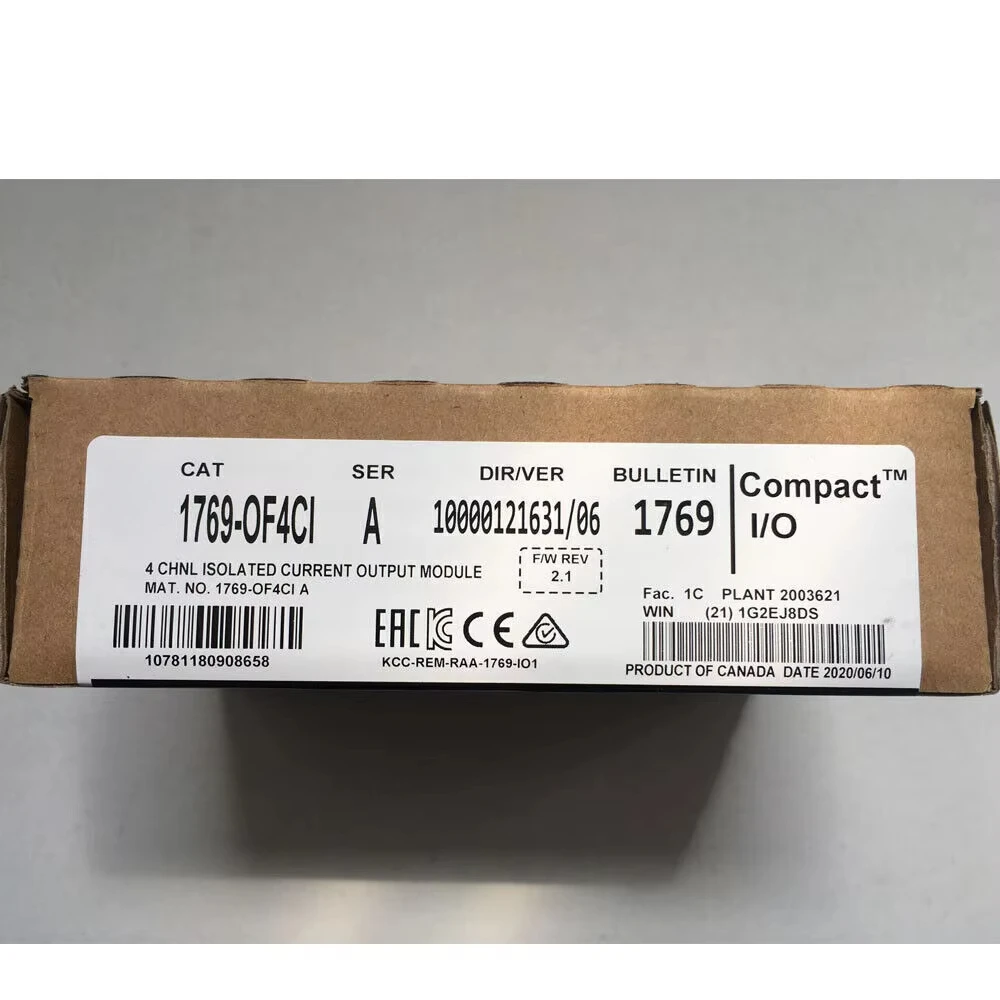 1 Uds nuevo 1769-OF4CI CompactLogix 4 Pt A/O módulo de salida de corriente