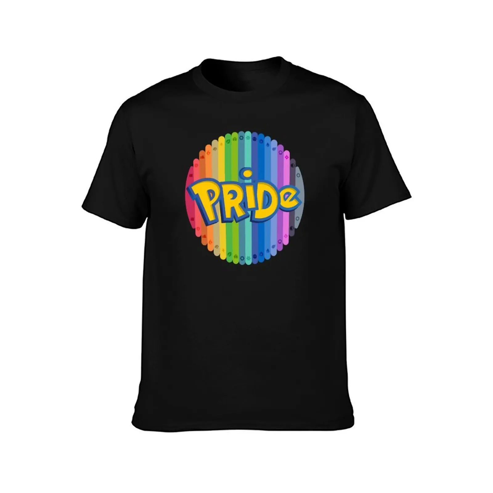 Poke Pride T-Shirt Work Wear Breathable Tee T-Shirt