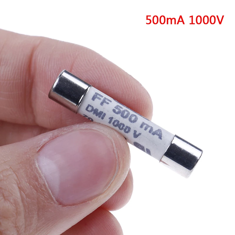 1Pc FF 0.5A 500mA 1000V dmi fuse for multimeter F15B F17B F18B 6.3x32mm