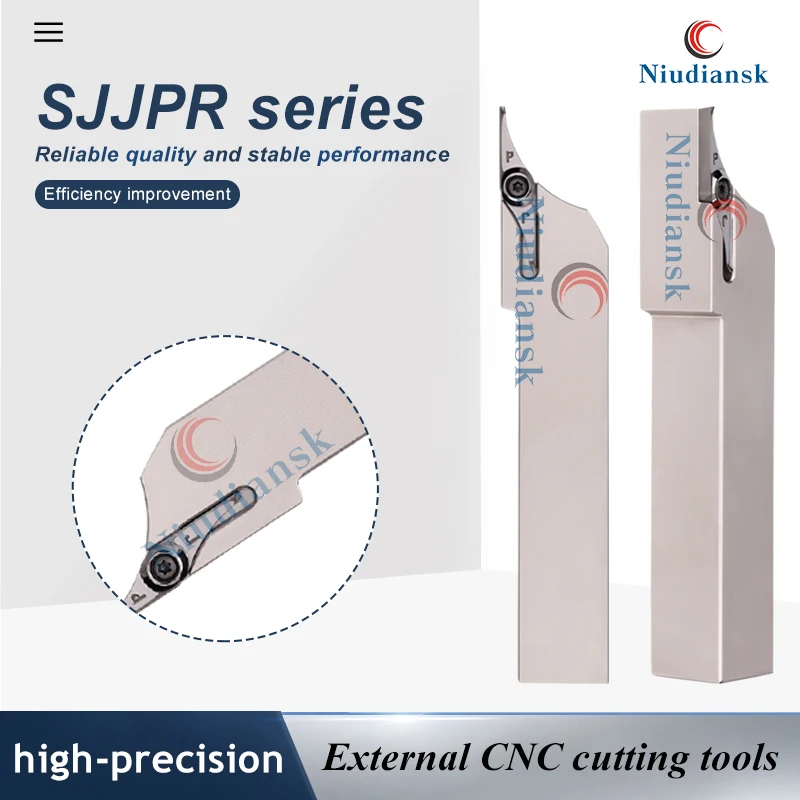 

Держатель инструмента с ЧПУ серии SJJPR SJPR1616K16/2020K16/2525M16 Деревообрабатывающий стержень в форме полумесяца VCGX18T308-PJ/DM, вставки для гибки луны