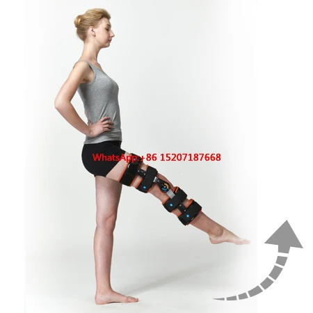 

Knee Brace Hinged Angle Adjustable Knee Support Orthosis