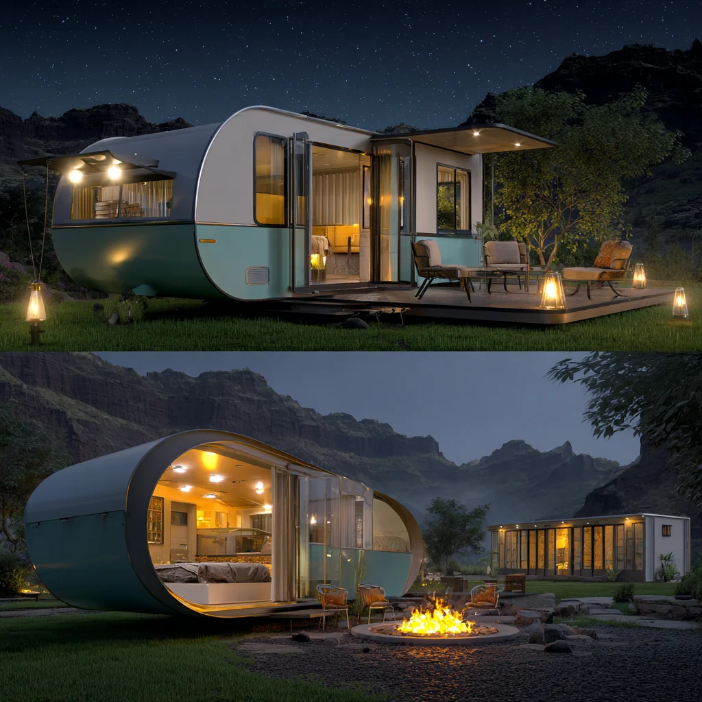 ti- Mobile Prefab House Expandable Versatile for Outdoor Camping Tourism Accommodation Commercial Plaza Pop-up Hotels for%