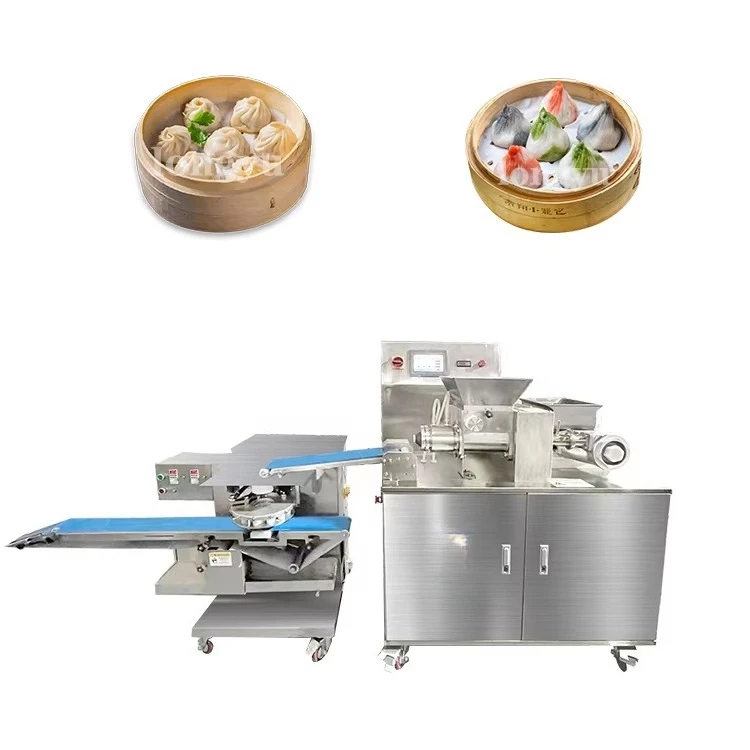 Longyu SV207 Commercial Automatic Xiaolongbao Soup Dumpling Momo Tangbao Forming Machine for Food Factory Use