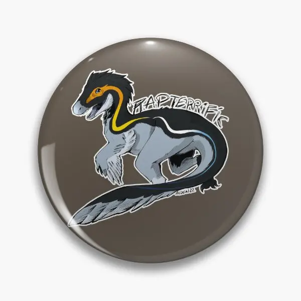 Subtle Pride Raptor Aroace  Soft Button Pin Hat Lover Creative Fashion Brooch Decor Funny Metal Clothes Badge Lapel Pin Women