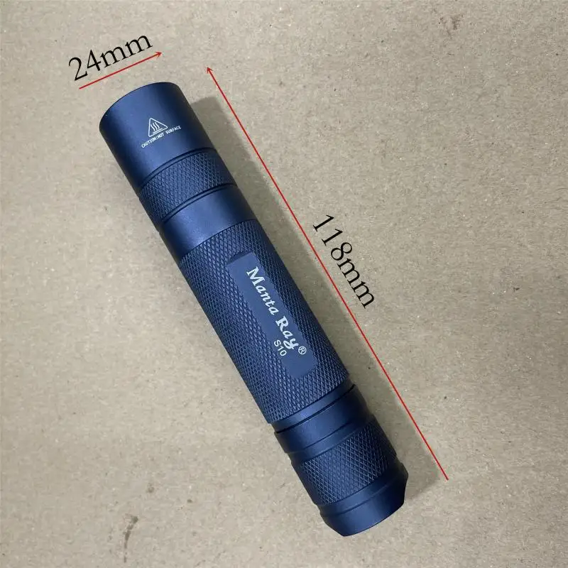 Manta Ray SST20 Household Outdoor LED High-Power 18650 Strong Light Flashlight Camping Fishing Work Light Aluminum Waterproof
