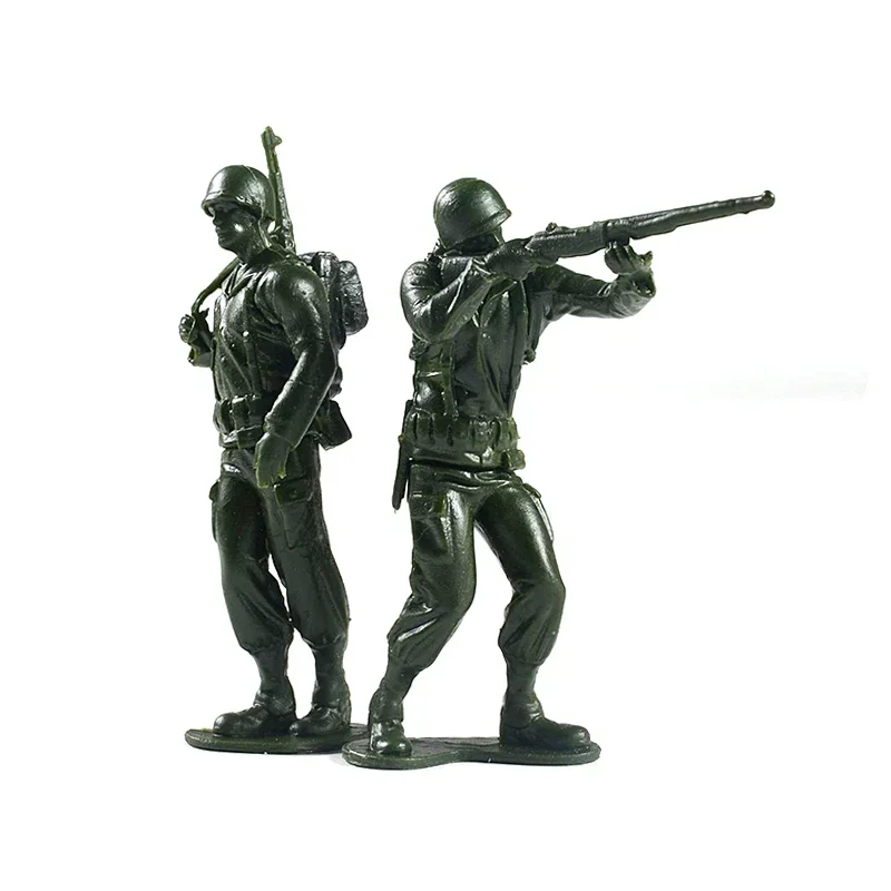 1/18 4D Assemble Soldier Specia Force German Army Plastic Model Kit 9cm Multiple Types Children Toy 8pcs/set