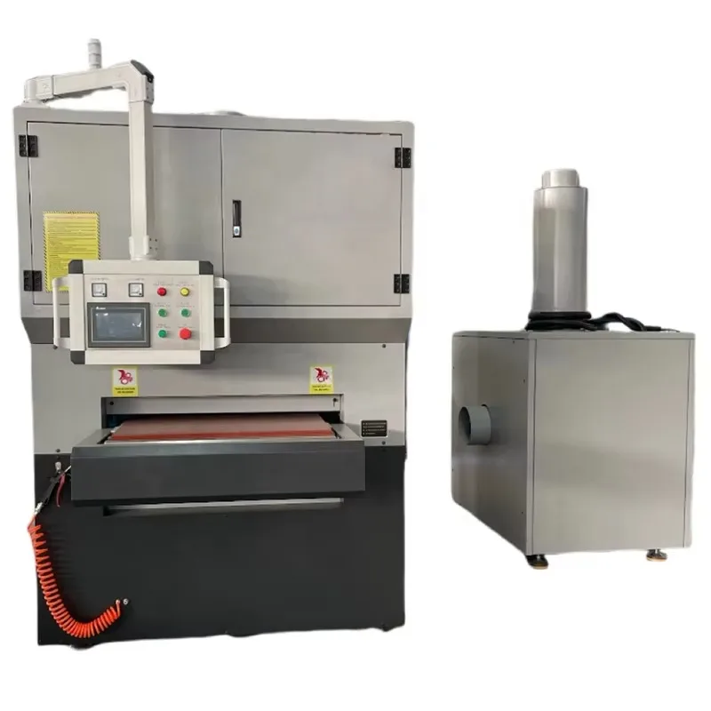 New Automatic 630mm Metal Polishing Machine Stainless Steel Gear Engine Motor Bearing Sheet Flat Polishing 15KW Easy Operate