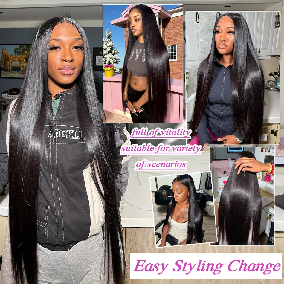 10-32 Inch Bone Straight 100% Weave Human Hair Bundles Raw Hair Extensions Brazilian Natural Black 3 4 Bundle Deals Unprocessed