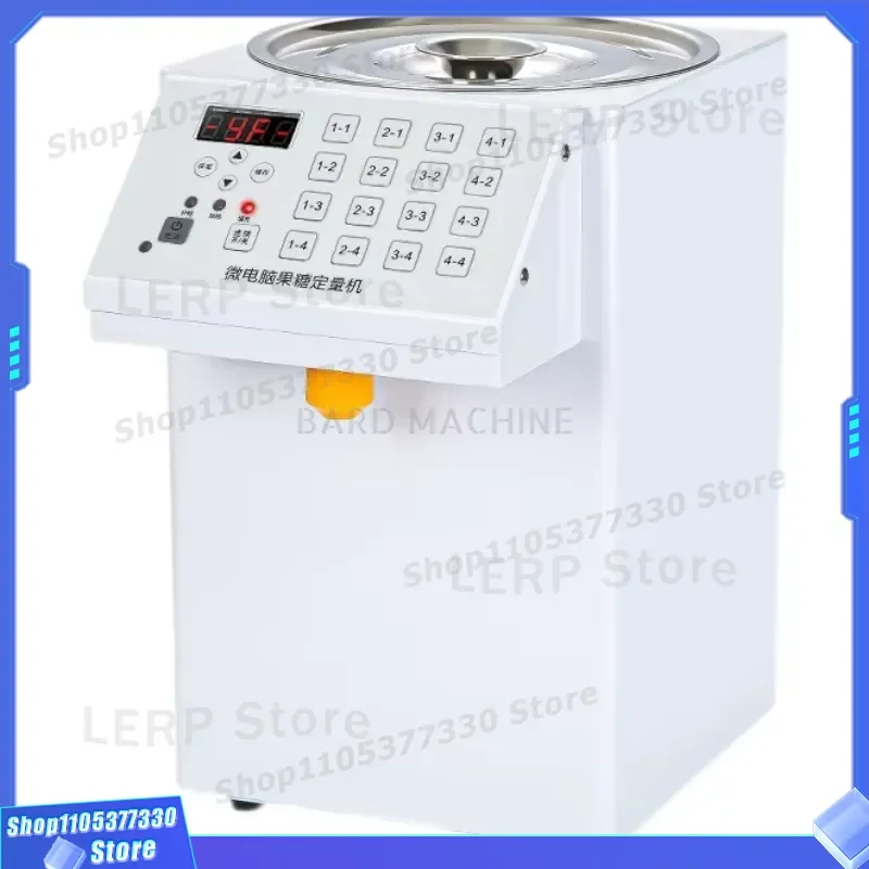 Automatic Intelligent Microcomputer Fructose Dispenser for Commercial Milk Tea Shop Coffee Bar Special Equipment Set Smart
