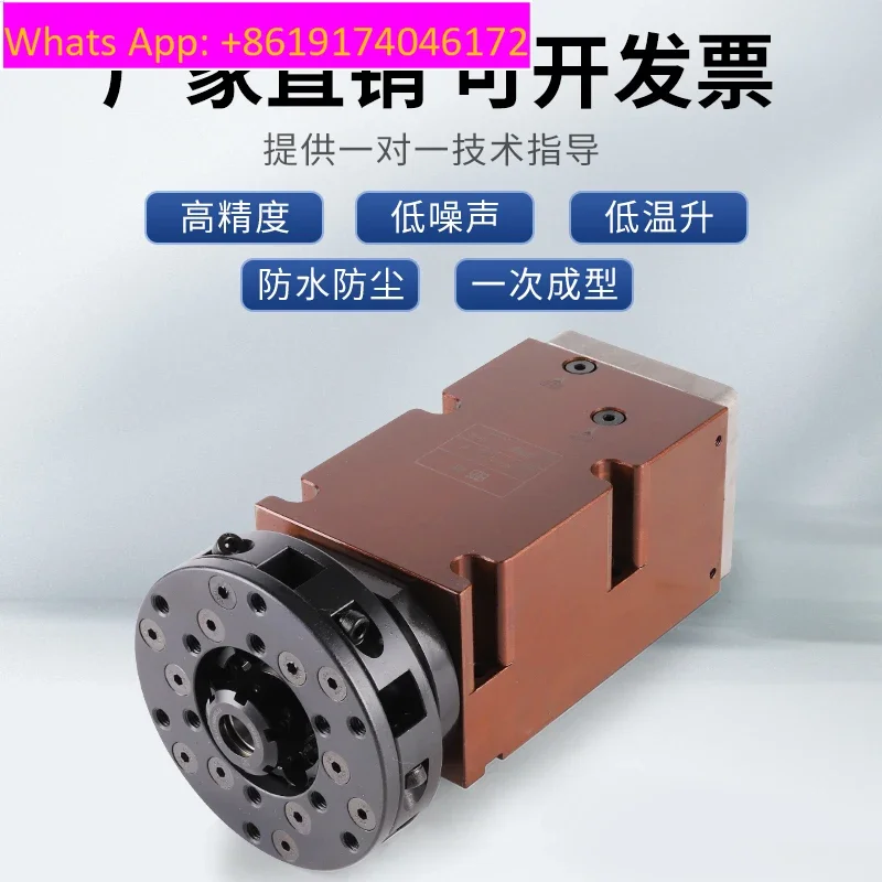ER32 bearing side milling power head parts machining turning and milling composite numerical control lathe spindle power head