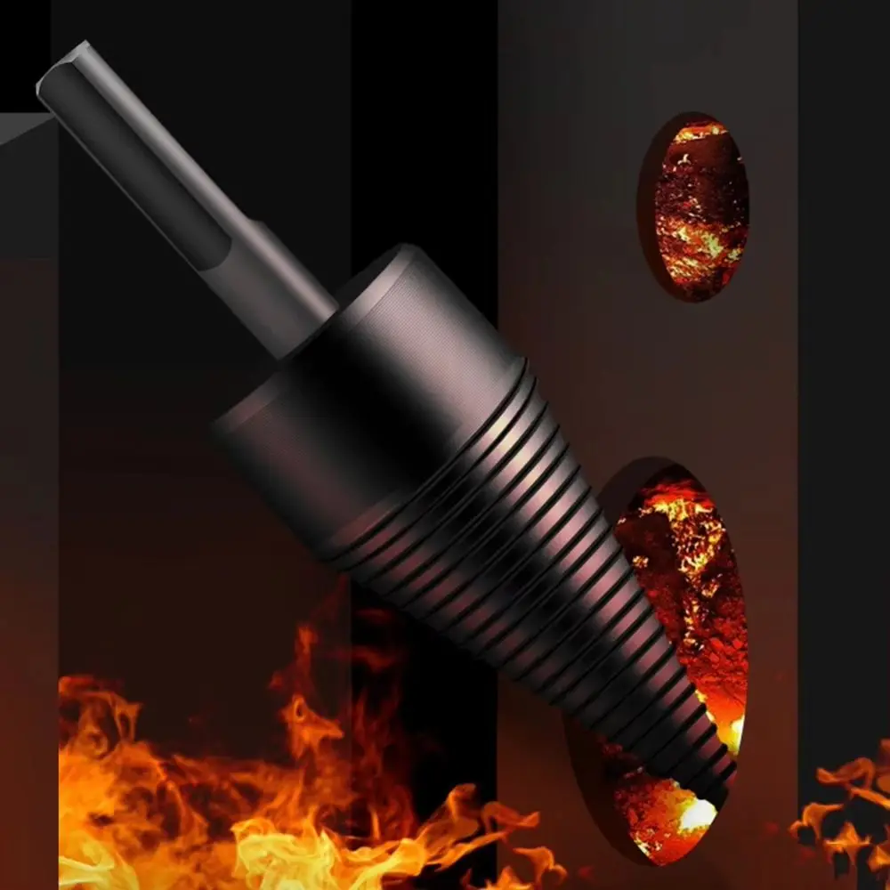 High Hardness Steel Firewood Splitter Drill Bit Hexagonal Shank Triangle Shank Woodworking Drill Bit Multifunctional Round Shank