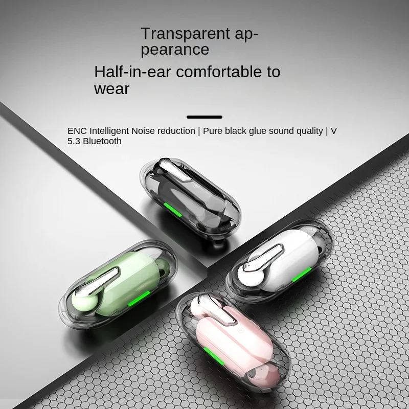 Wireless Bluetooth earphones, ear mounted, true wireless Bluetooth earphones, electronic sports game noise reduction earphones