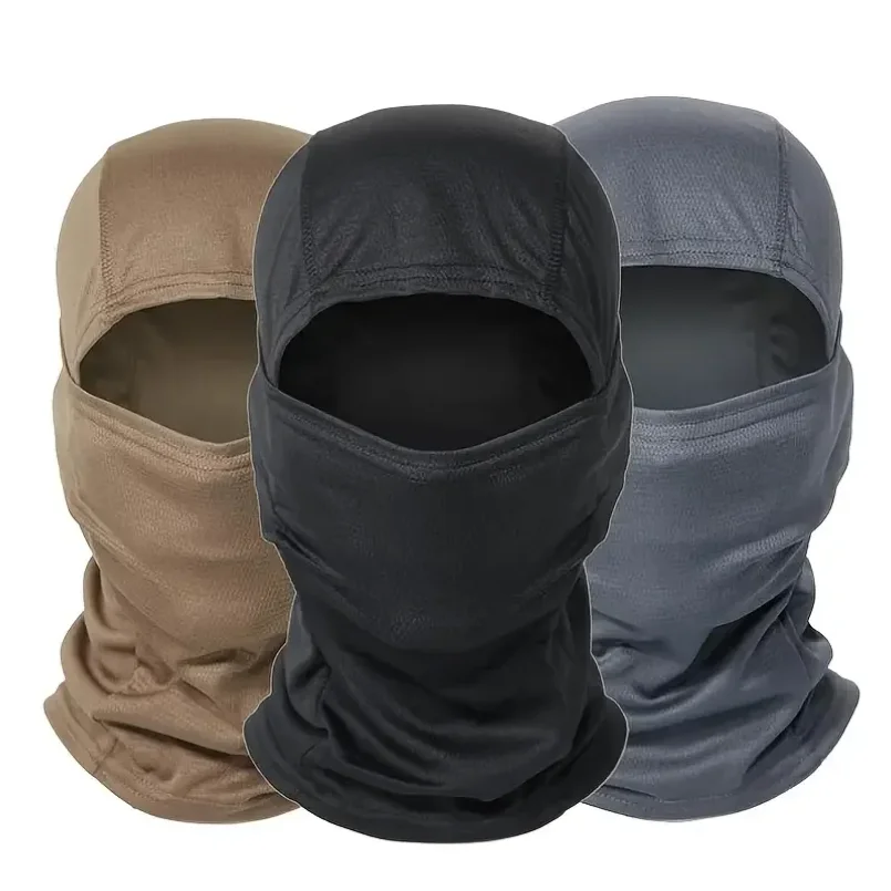 

Tactical Windproof Balaclava for Bicycle Riding, Full Cover, Outdoor Hunting, Hiking Head, Warm Shield, Ski Scarf