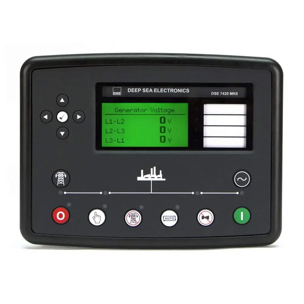 DSE7420 MKII Auto Start Control Module SNMP Web Server Diesel Gas Applications Intelligent Mains Failure Control High Level