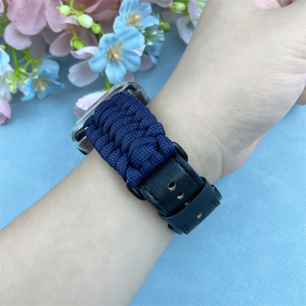 correa for apple watch 10 46mm 42mm band iwatch 9 8 7 45mm 41mm se 6 5 4 44mm 40mm ultra 2 49mm 3 38mm strap soprts nylon bands