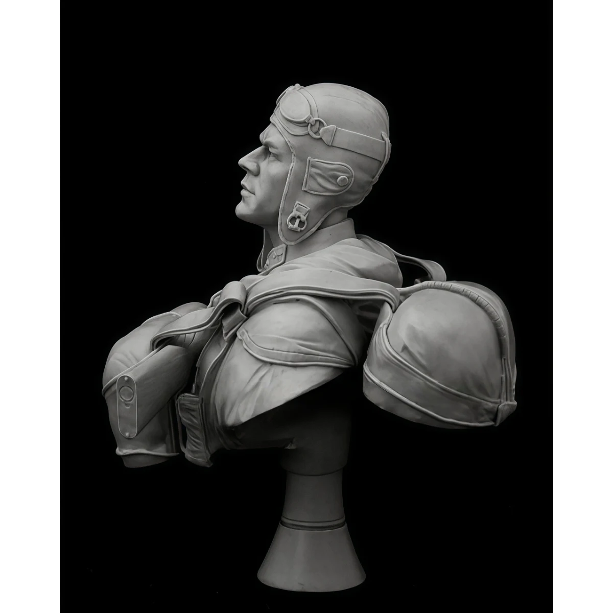 1/10 resin bust model GK Russian soldier unassembled and unpainted DIY kit