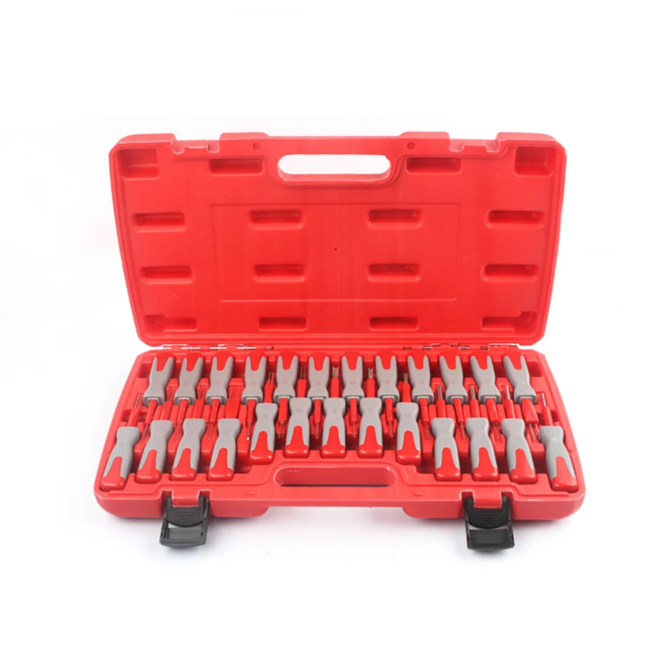 

25pc Car Wiring Connector Pin Release Extractor Vehicle Needle Tools Master Universal Terminal Release Tool Kit LS-6