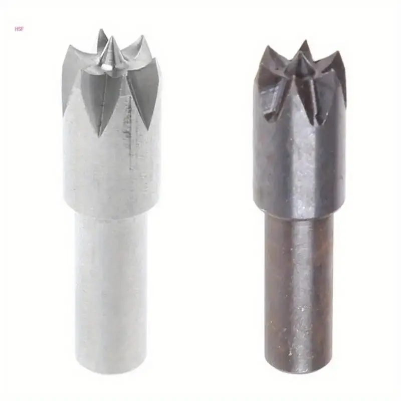 6mm Plum Blossom Thimble Drill Bit for Mini Lathe Machine DIY Woodworking Tools Easy Install Durable Convenient