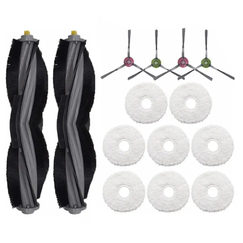 

Комплект аксессуаров A20F для робота-пылесоса Yeedi Floor 3 Station: основная и боковые щетки, сменные насадки для влажной уборки, запасные части