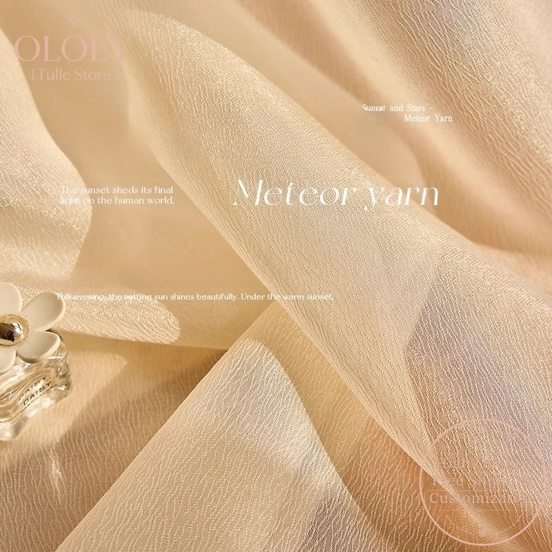 Sheer Curtains for Living Room Bedroom Balcony Light Filtering Privacy Protection Sun Heat Insulation Hook Style Window Drapes