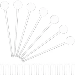 80pcs Beverage Stirring Sticks Stirring Rod Muddler Stick Cocktails Mixing Stick Agitator Drink Stirrer Coffee Sticks Bar Tool