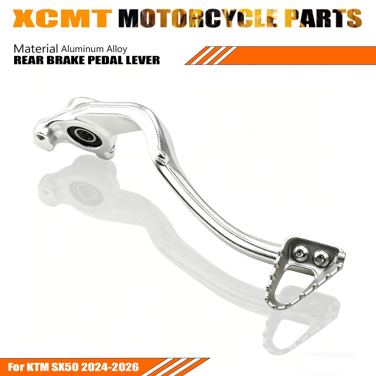 

Rear Brake Pedal Rear Brake Lever CNC Aluminum and Stainless Steel Mater For KTM SX50 50SX 2024 2025 2026 Motorcycle Accessories