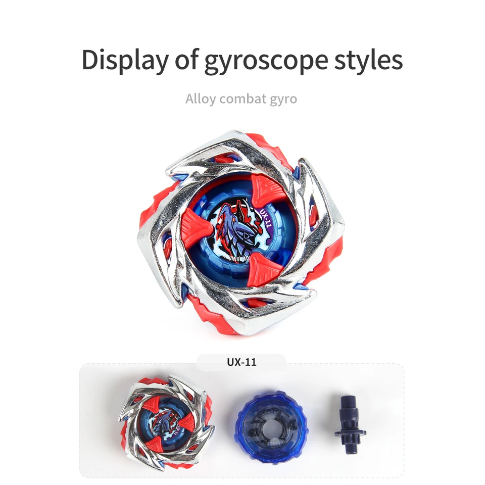 BEY X UX-11 Starter Impact Drake Top Gyro Spinning Toy Battle Game