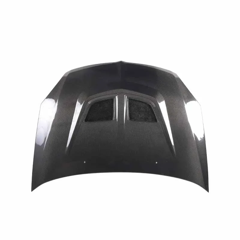 

Langyu Car Facelift Body Parts Engine Cover Hoods Carbon Fiber A Style Front Bonnet For Mitsubishi Lancer CS3 Engine Hood