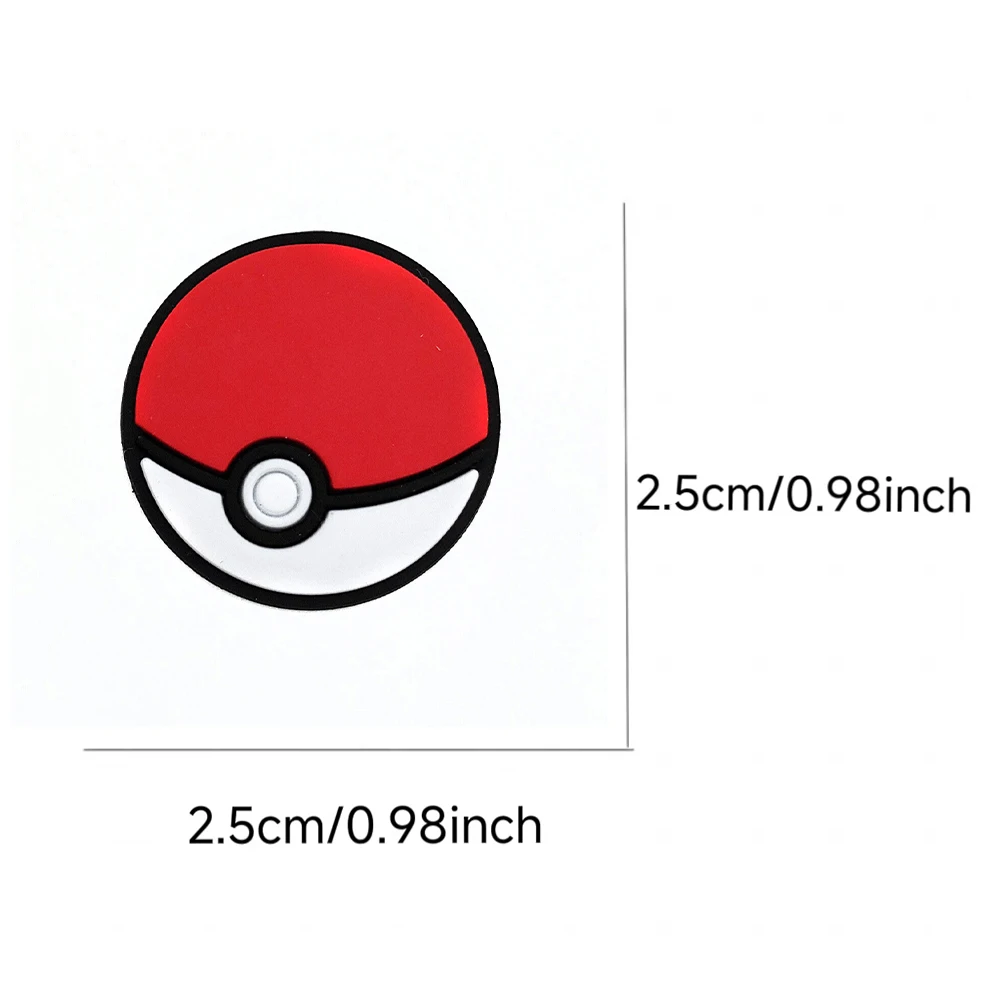 27Pcs Potdemiel Cartoon Pikachu Series PVC Shoe Charms Accessories DIY Creativity Sandal Wristbands Decorations Party Gifts