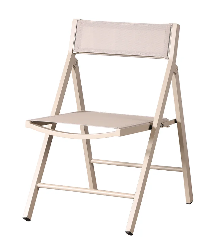 Manufacturer Direct Sale Modern Foldable Aluminum Alloy Outdoor Garden Chairs Customizable Logo/Graphic Design