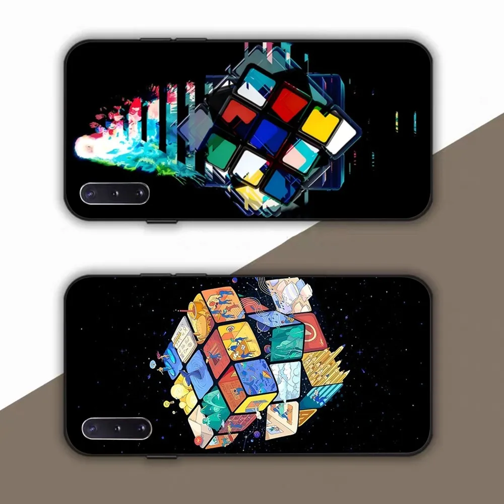 Men's Cool Creative Cube Phone Case For Samsung Note 8 9 10 20 pro plus lite M 10 11 20 30 21 31 51 A 21 22 42 02 03